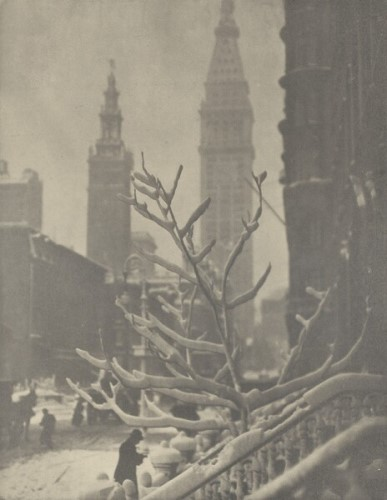 Two Towers—New York by Alfred Stieglitz in 1911